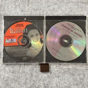 Instant Immersion Italian + Puntos de Partida Spanish CD-ROM Language Learning
